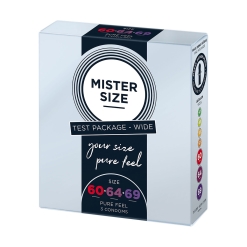 Mister Size – Test Package Wide kondomi, 3 kom