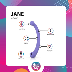 Good Vibes Only – Jane Double End Vibrator