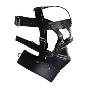Xtreme – Head Harness, Zip-Up Mouth & Lock