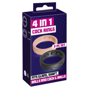 You2Toys – Set prstenova za penis 2 kom