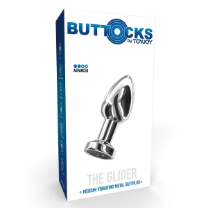 Buttocks – The Glider Vibrating Butt Plug M