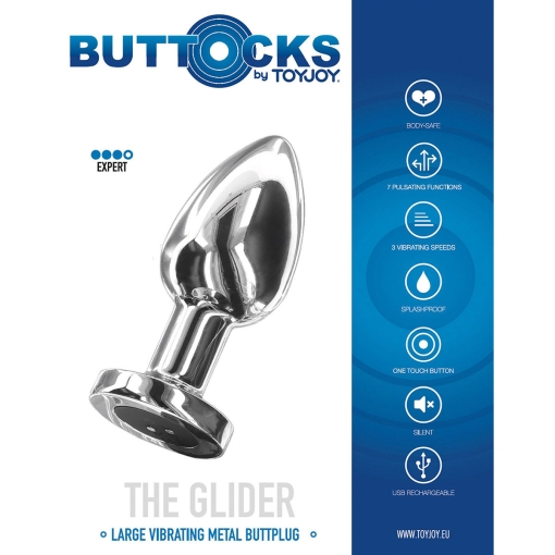 Buttocks – The Glider Vibrating Butt Plug L