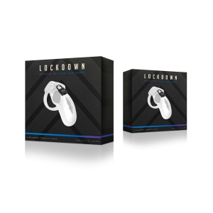 Lockdown – Chastity Cage Clear Medium
