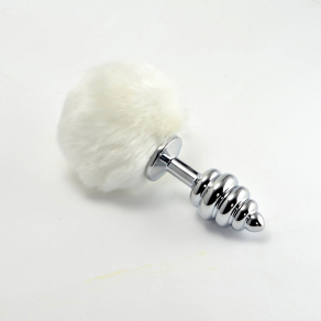 Lovetoy – Metalni butt plug s repom