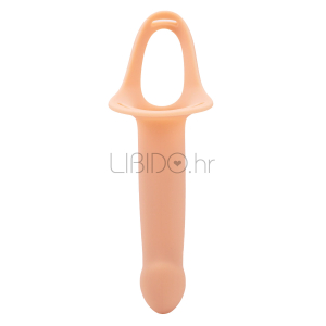 Hollow Straps – Vibrirajući silikonski strap-on s utorom H3