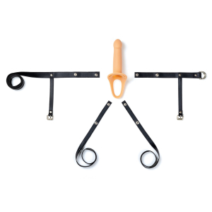 Hollow Straps – Vibrirajući silikonski strap-on s utorom H3