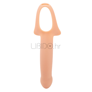 Hollow Straps – Vibrirajući silikonski strap-on s utorom H3