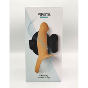 Hollow Straps – Vibrirajući silikonski strap-on s utorom H3