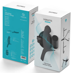 Hollow Straps – Vibrirajući silikonski strap-on s utorom H3