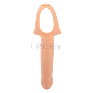Hollow Straps – Vibrirajući silikonski strap-on s utorom H4