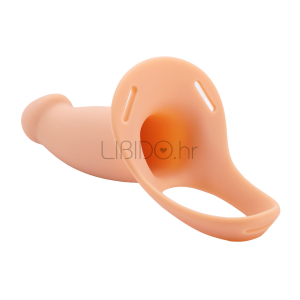 Hollow Straps – Vibrirajući silikonski strap-on s utorom H4