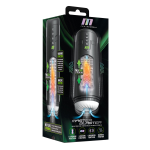 M for Men – Master Blaster Vibrating & Sucking Stroker