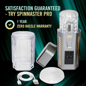 M for Men – Spin Master Pro Vibrating & Rotating Stroker