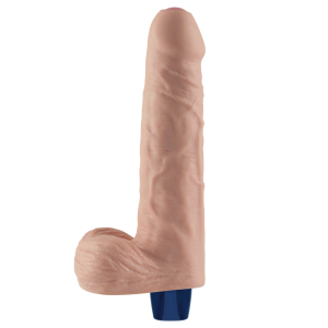 Real Softee – Vibrating Dildo 23 cm