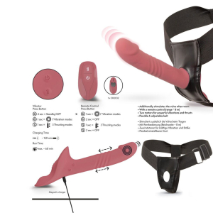 You2Toys – Strap On Set Thrusting Vibrator