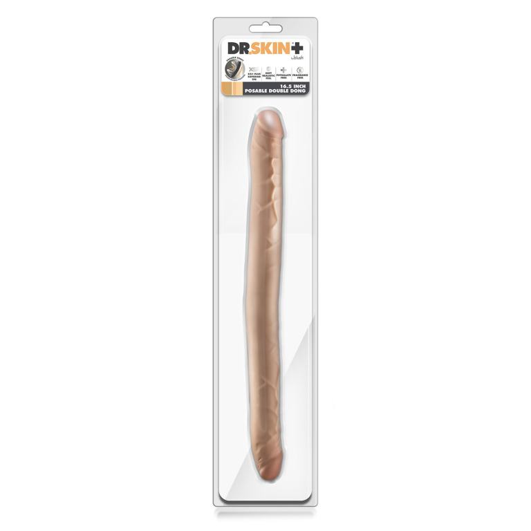 Dr. Skin – Posable Double Dong 42 cm