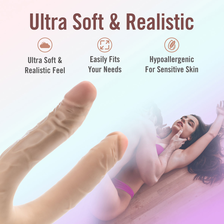 Dr. Skin – Posable Double Dong 42 cm
