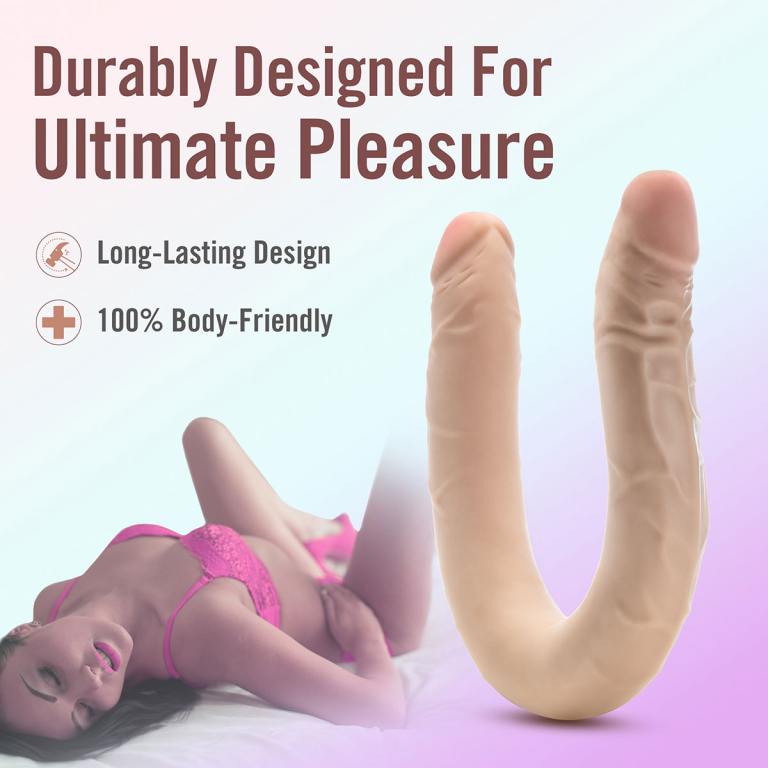 Dr. Skin – Posable Double Dong 42 cm