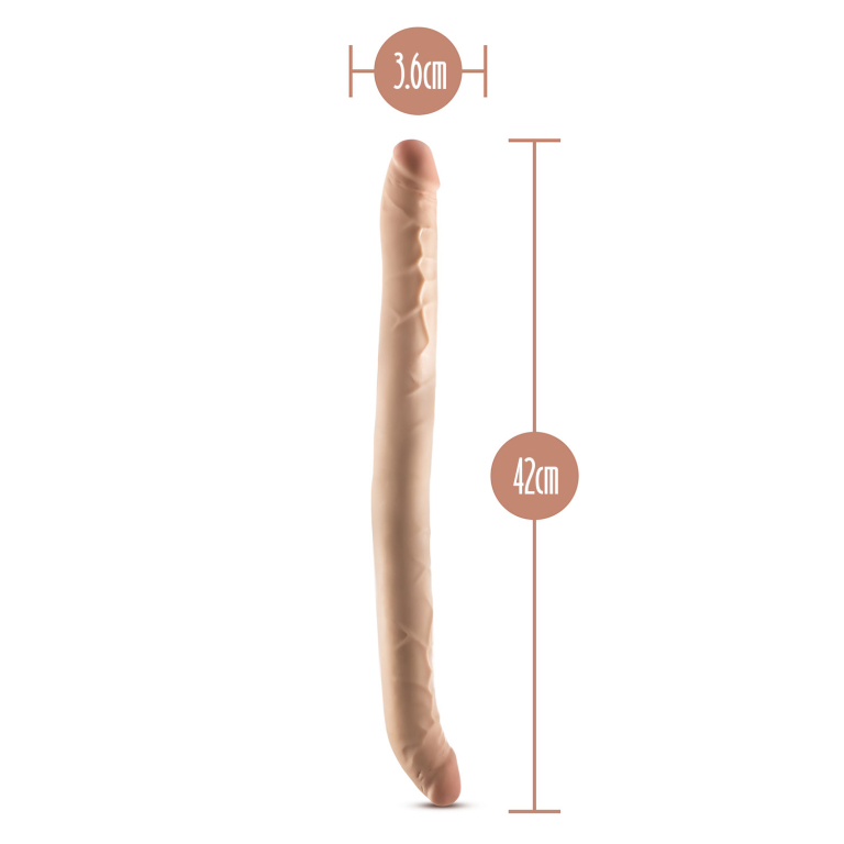Dr. Skin – Posable Double Dong 42 cm
