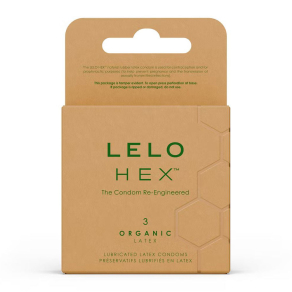 Lelo – Hex Organic kondomi, 3 kom