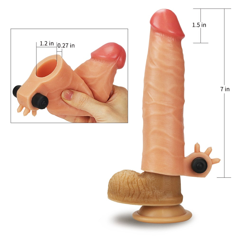 Lovetoy – Silicone Vibrating Extender 1,5