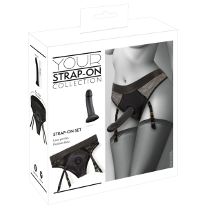You2Toys – Strap On Set Lace Panties & Dildo