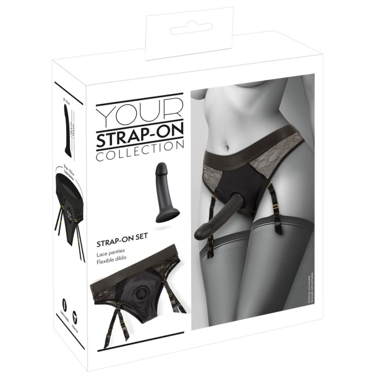 You2Toys – Strap On Set Lace Panties & Dildo