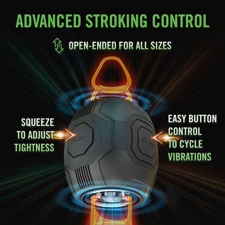 M for Men – Dome X Powerful Vibrating Stroker