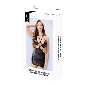 Baci – Wetlook mini haljina 3240