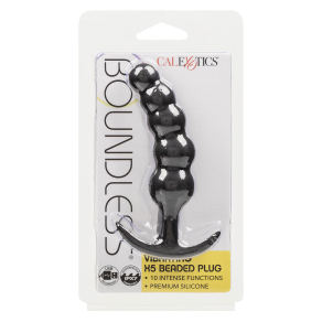 Boundless – Vibrating Beaded Plug X5