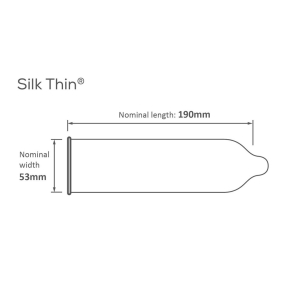 Pasante – Silk Thin kondomi, 12 kom
