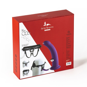 Virgite – Universal Harness & Medium Dildo