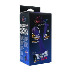 Virgite – Vibrating Silicone Dildo Cute