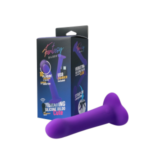 Virgite – Vibrating Silicone Dildo Cute