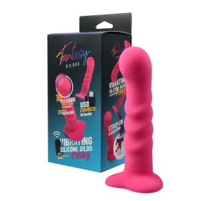 Virgite - Vibrating Silicone Dildo Pinky