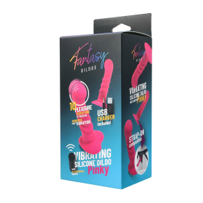 Virgite - Vibrating Silicone Dildo Pinky