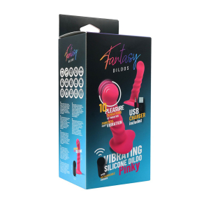 Virgite - Vibrating Silicone Dildo Pinky