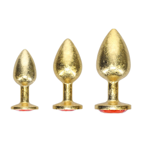 Ouch – Anal Plug Set Gold