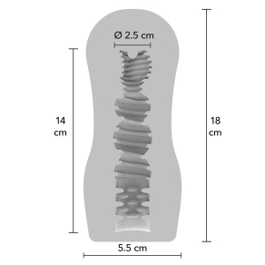 Toy Joy – Vacuum Stroker Clear Grip