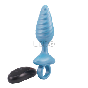 Playhouse – Ribbed Anal Plug Vibrating