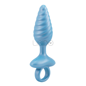 Playhouse – Ribbed Anal Plug Vibrating