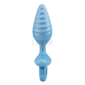 Playhouse – Ribbed Anal Plug Vibrating