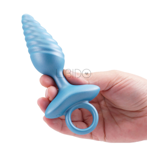Playhouse – Ribbed Anal Plug Vibrating