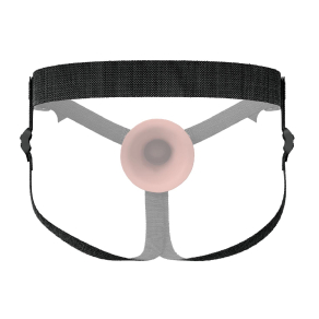 Fantasy X-Tensions Elite – Silikonski strap-on s utorom 13 cm