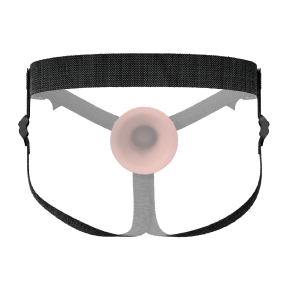 Fantasy X-Tensions Elite – Silikonski strap-on s utorom 23 cm