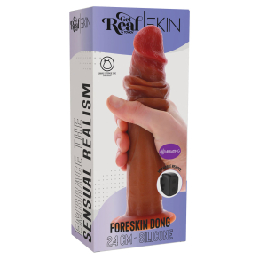 Get Real – Foreskin Vibrating Dong 24 cm