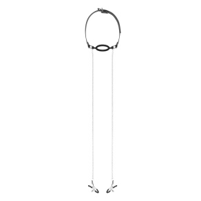 Bedroom Fantasies – Gag Ring With Nipple Clamps