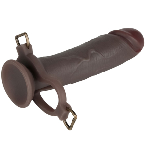 Lovetoy – Unisex strap-on s utorom 23 cm