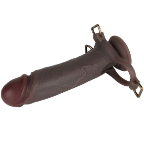 Lovetoy – Unisex strap-on s utorom 23 cm