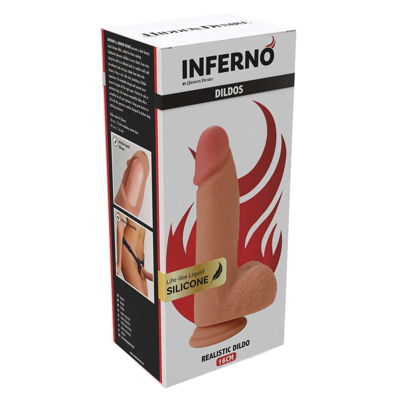 Hidden Desire – Realistic Dildo 16 cm